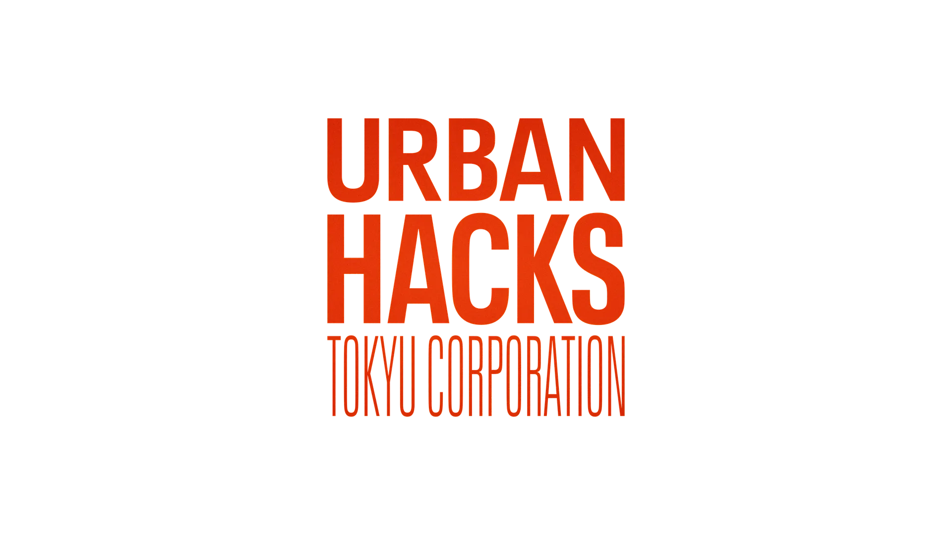 URBAN HACKS | TOKYU CORPORATION logo